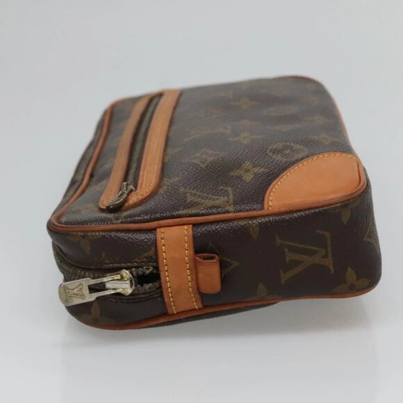 LOUIS VUITTON Monogram Marly Dragonne GM Clutch Bag M51825 LV Auth BA3510 - Picture 4 of 16